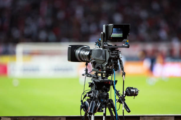 Broadcasting of sports takes place on television